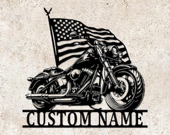 Harley Davidson 3D Wood Art / 3D Motorcycle Layer / Bike Mandala