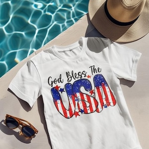 Trending 4th of July PNG, God Bless America
