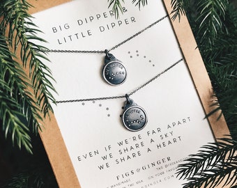 Big Dipper & Little Dipper Necklace Set