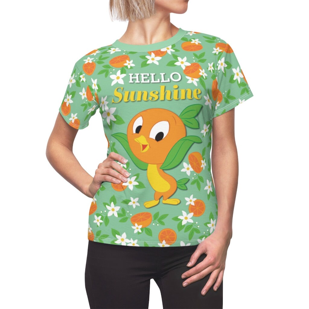 Discover Little Orange Bird Hello Sunshine 3D Shirt