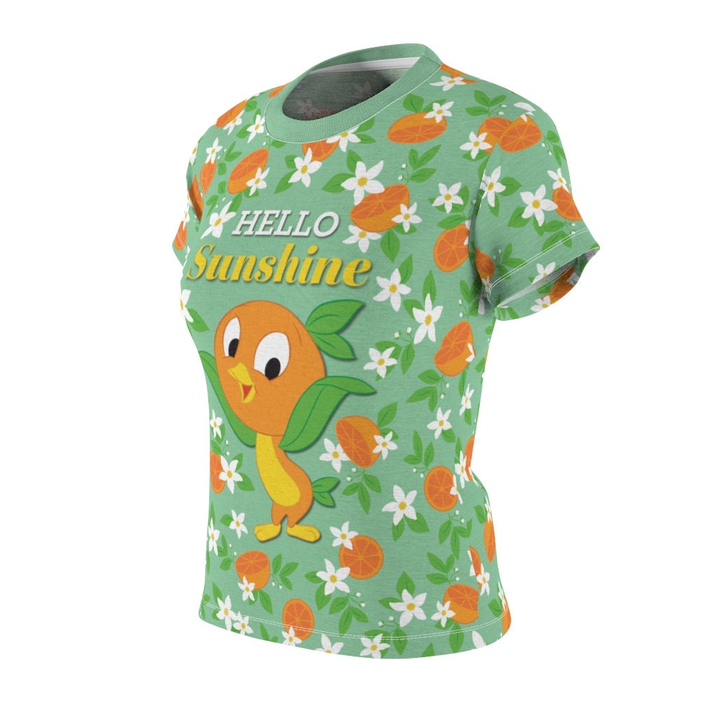Discover Little Orange Bird Hello Sunshine 3D Shirt