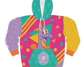 It's Totally Figment! AOP Unisex Pullover Hoodie