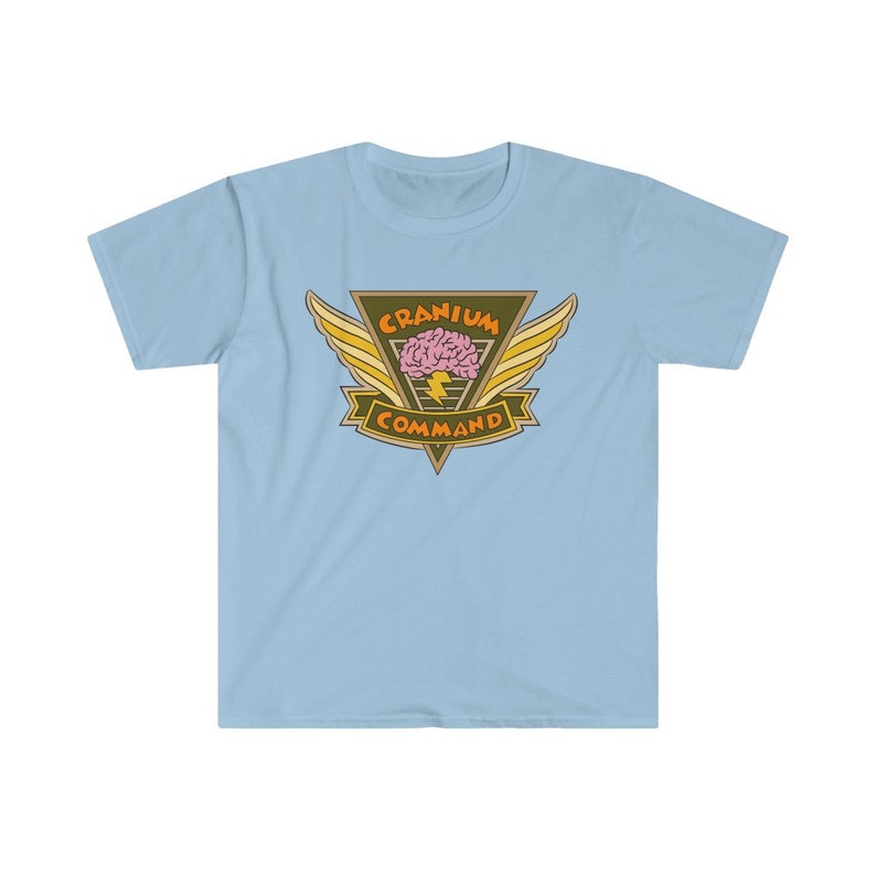 Cranium Command Logo Grön Unisex Softstyle T-shirt bild 8