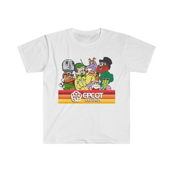 Printed T-Shirt With Back K-Hole, AOP Citrus Rainbow Printed T-Shirt With Back K-Hole, AOP Citrus Rainbow