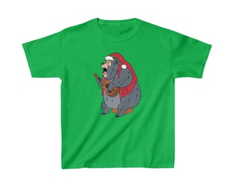 KIDS Country Bear Jamboree Big Al Santa Kids Heavy Cotton Tee