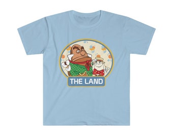 EPCOT CENTER badge -  The Land Unisex Softstyle T-Shirt