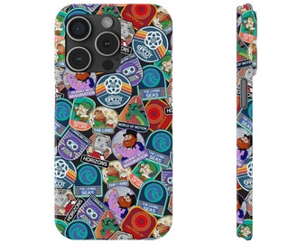 EPCOT Center Badges Slim Phone Case