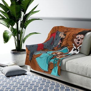 Country Bear Jamboree!! Velveteen Plush Blanket