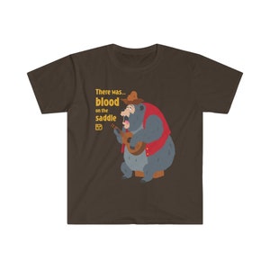 Country Bear Jamboree Big Al Blood on the saddle Unisex Softstyle T-Shirt