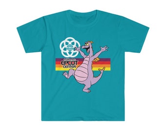 YAY Figment EPCOT Center Unisex Softstyle T-Shirt