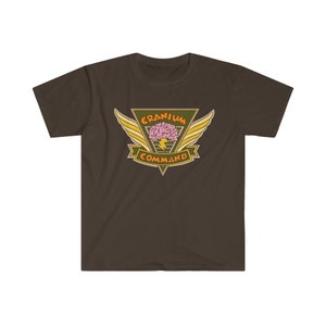 Cranium Command Logo Grön Unisex Softstyle T-shirt bild 6