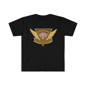 Cranium Command Logo Grön Unisex Softstyle T-shirt bild 3