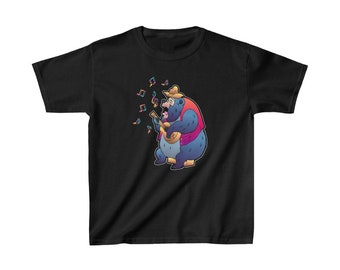 KIDS Big Al Neon Kids Heavy Cotton Tee