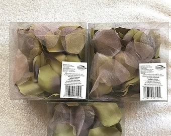 330 Precious Petals, Artificial Faux Silk Fabric Petals,  for making one use soap leaves/petals,  photo props, weddings and more - NEW