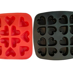 NEW Soap Molds in Various Small Shapes, Hearts, Squares, Flowers, Triangles, Fish Etc. B1 image 5