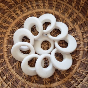 1 1/8&quot; STONEWARE Bisque Round Pendants, Stoneware bisque, Ceramic Bisque Pendant, Round Pendant, Stoneware bisque, Bisque Blanks