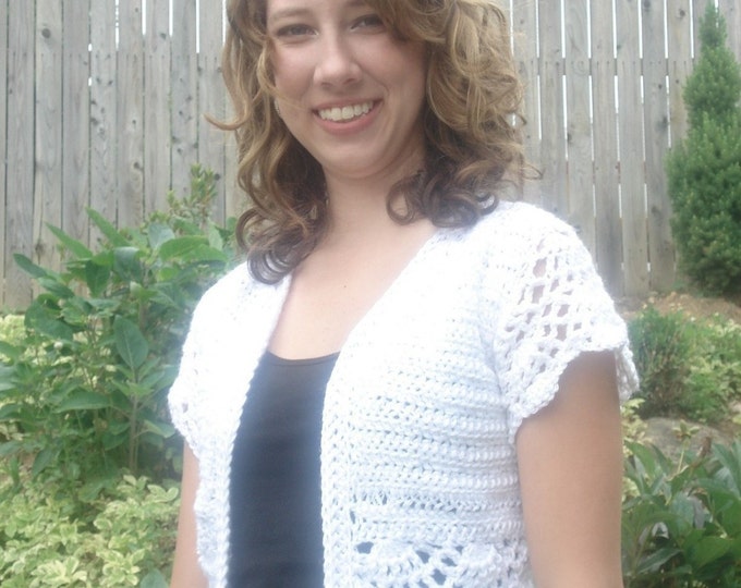 Crochet Shrug Pattern / Crochet Bolero Pattern Instant Download PDF Etsy