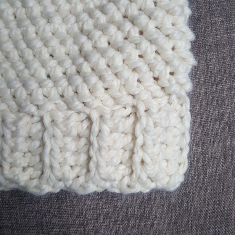 Snowbird Crochet Hat Pattern Instant Download Bulky Crochet Hat PDF image 2