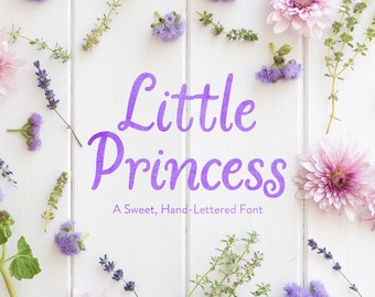 LB_Little Princess Hand-lettered Font
