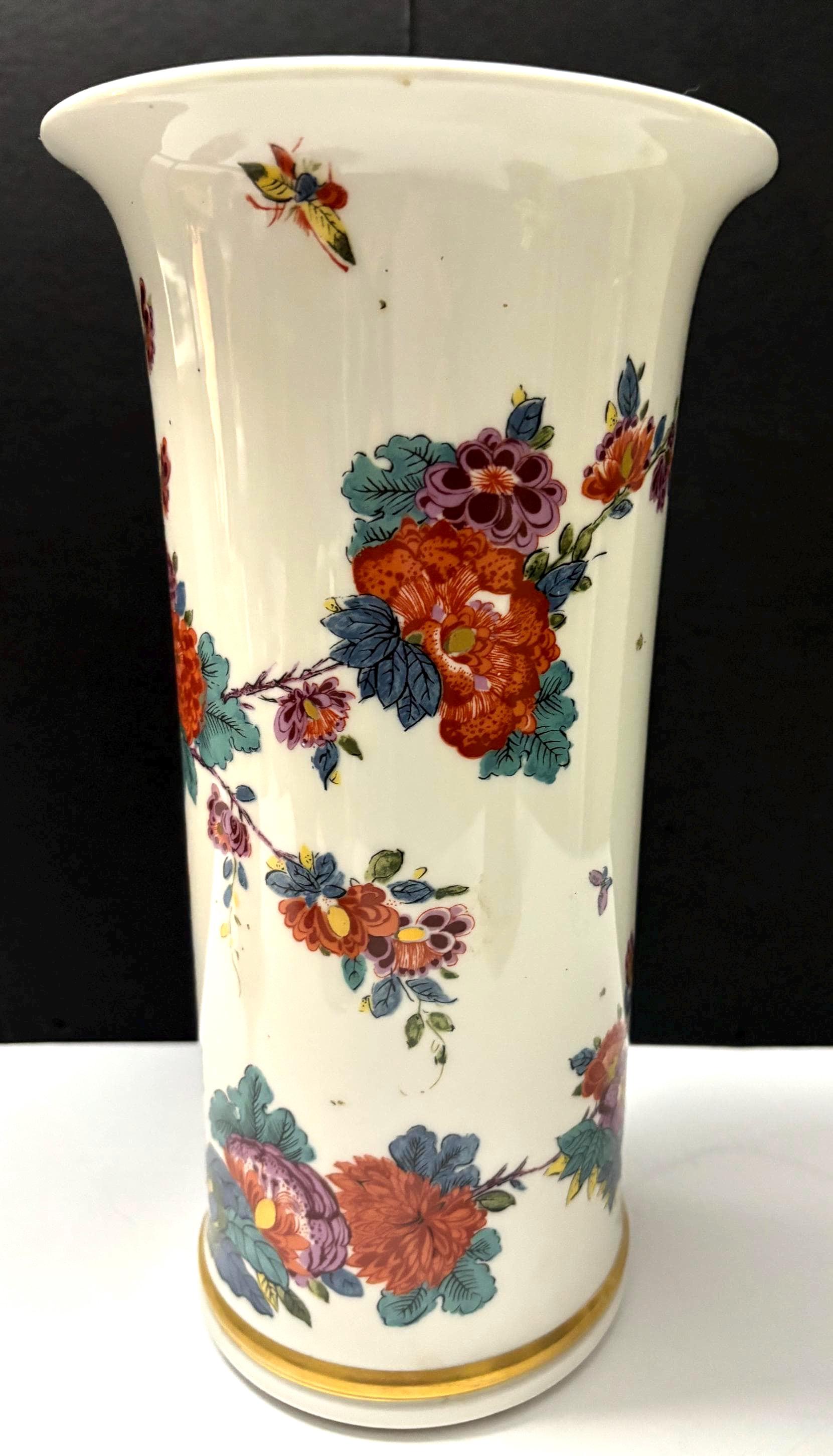 Lenox Saxony Vase - Etsy