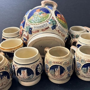 Gerz West Germany Punch Bowl - Etsy