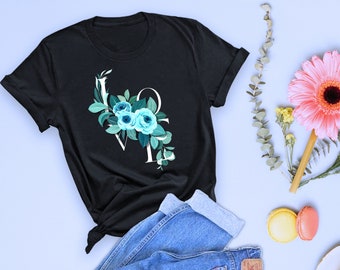 Blooming Botanical Tee | Nature Lover's Floral Shirt | Plus Size Couple T-shirt