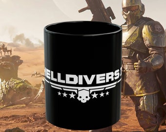 Helldivers inspired Mug | Liber-Tea | Helldivers Mug | Liber-Tea Helldivers 2 Mug