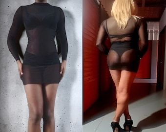 Lencería Sissy para hombres / Lencería Sissy / Lencería Femboy / Lencería transparente