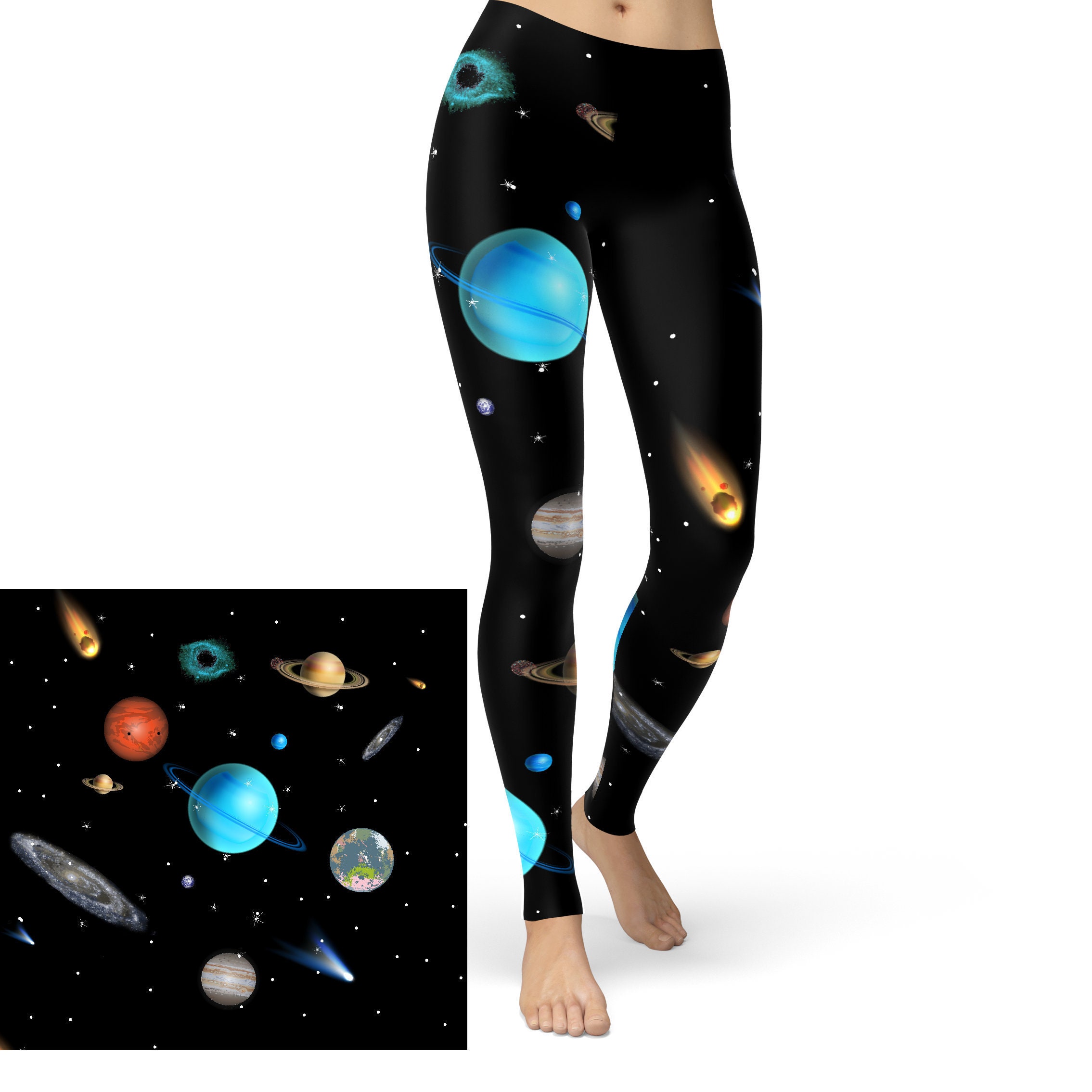 outer space leggings