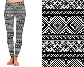 aztec yoga pants