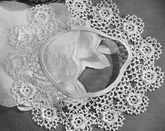 1944 Irish Lace Collar Instant Download Vintage Crochet Pattern PDF 118