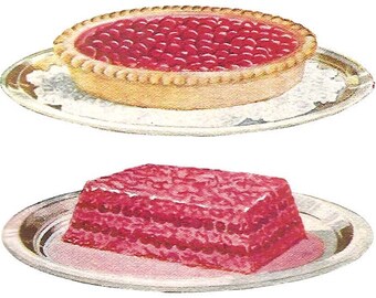 1920 Antique Cherry Recipes: Picked, Brandy, Cider, Compote, Jam, Jelly, Pie ... Instant Download PDF 001