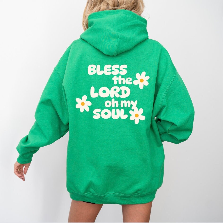 Bless The Lord O My Soul Retro Hoodie Bless The Lord O My Soul Retro Hoodie