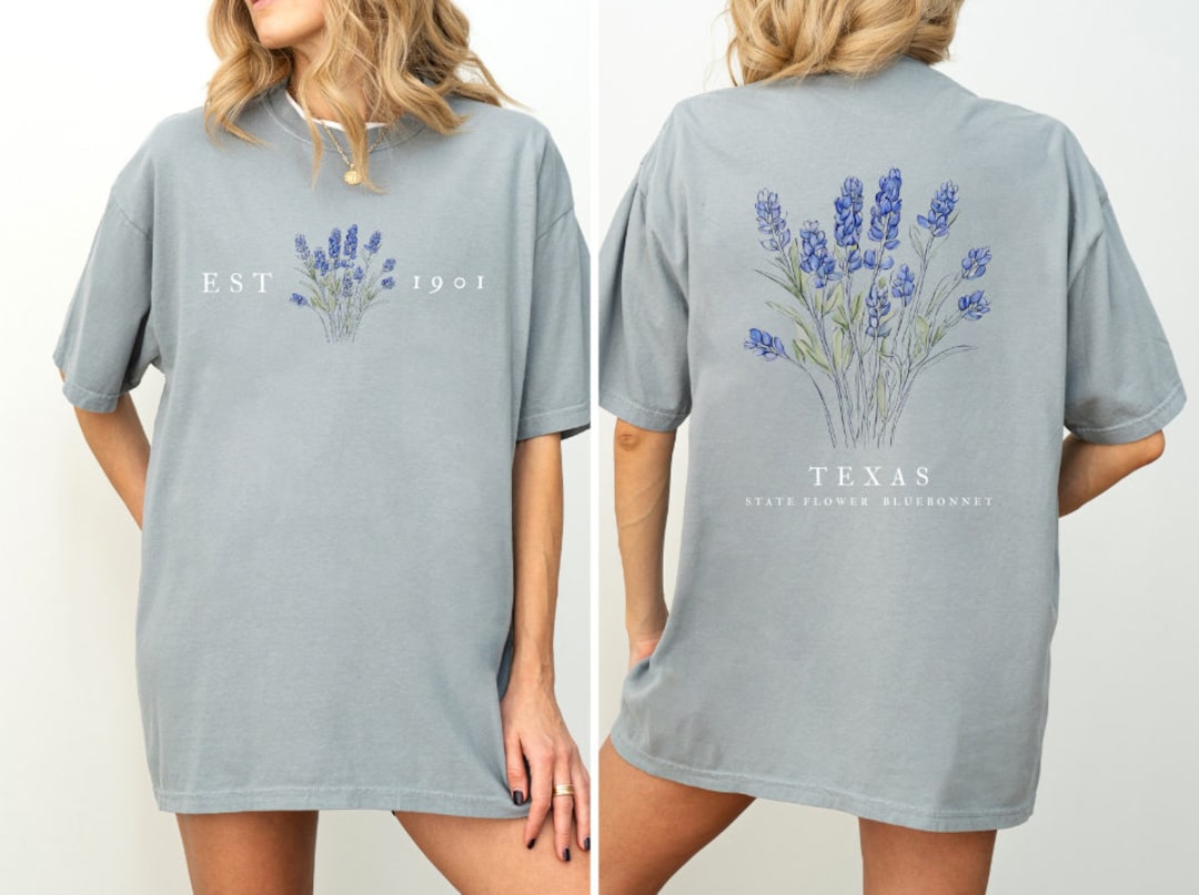 Texas State Flower Shirt, State Flower Shirt, Cute Flower Shirt ...