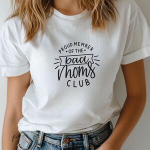 Bad Moms T-shirt, Mom Shirt, Mama Sweater, Mama Shirt, Mama Gift, Mama Hoodie, Mother&#39;s Day, Birthday Gift Mom, Mom Personalized