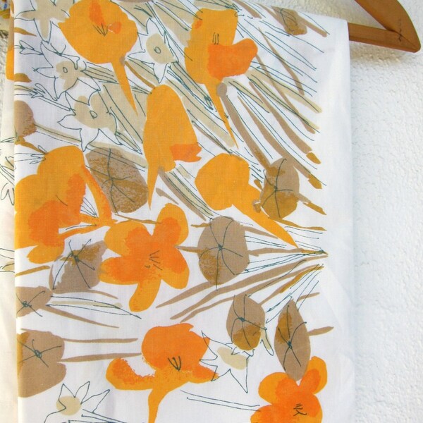 Vintage Vera Collection Abstract Modern Poppies Ladybug Pillow Case Pillowcase