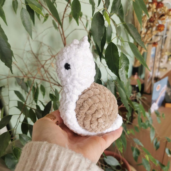 AMIGURUMI - Peluche | Petit escargot en crochet