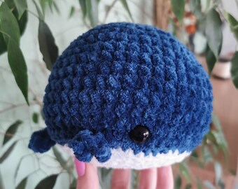 AMIGURUMI - Peluche | Baleine en crochet