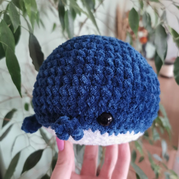 AMIGURUMI - Peluche | Baleine en crochet