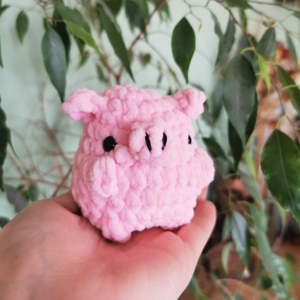 AMIGURUMI - Peluche | Cochon en crochet