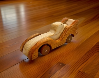 Wooden Toy Car