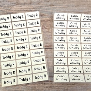 Iron-on label, clothing labels, clothing labels washable, clothing tag, Iron-On Name Labels for Clothing, Laundry Safe label, waterproof label, waterproof sticker, daycare label, dishwasher safe label, washer safe label, dryer safe label, namehello, NAMEBOX