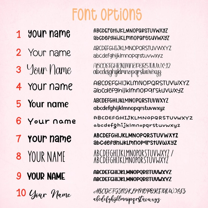 Iron on Labels for Clothing & Fabrics Medium Size Personalized Name