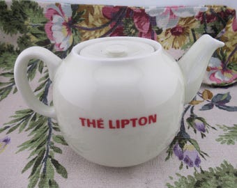 Pillivuyt Lipton Teekanne Sagt Tee auf französisch Die