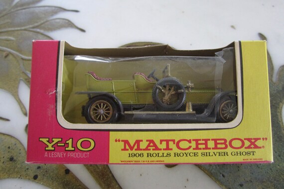1906 rolls royce sales silver ghost matchbox