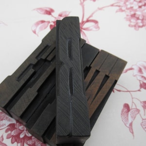 Letter R Antique Letterpress Wood Type Printers Block