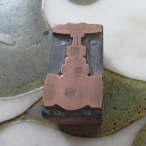 Letterpress Printers Block Shut-Off Valve Antique