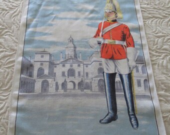 Lifeguard at Horse Guards Whitehall London Souvenir Teatowel