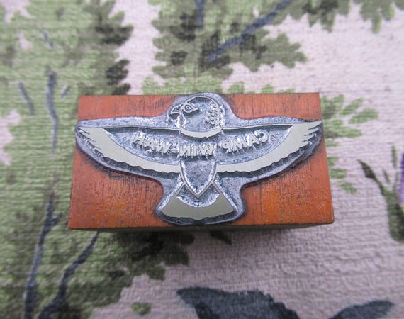 Camp Win-wah Frederick County Virginia Vintage Letterpress