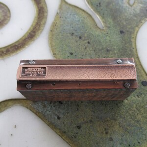 Norton Abrasives Granger Sythestone T24 Oilstone Antique Letterpress Printing Block